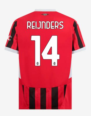 24-25 AC Milan Home 14 Reijnders Serie A Jersey