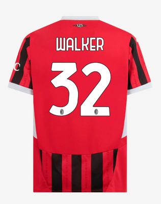 24-25 AC Milan Home 32 Walker Serie A Jersey