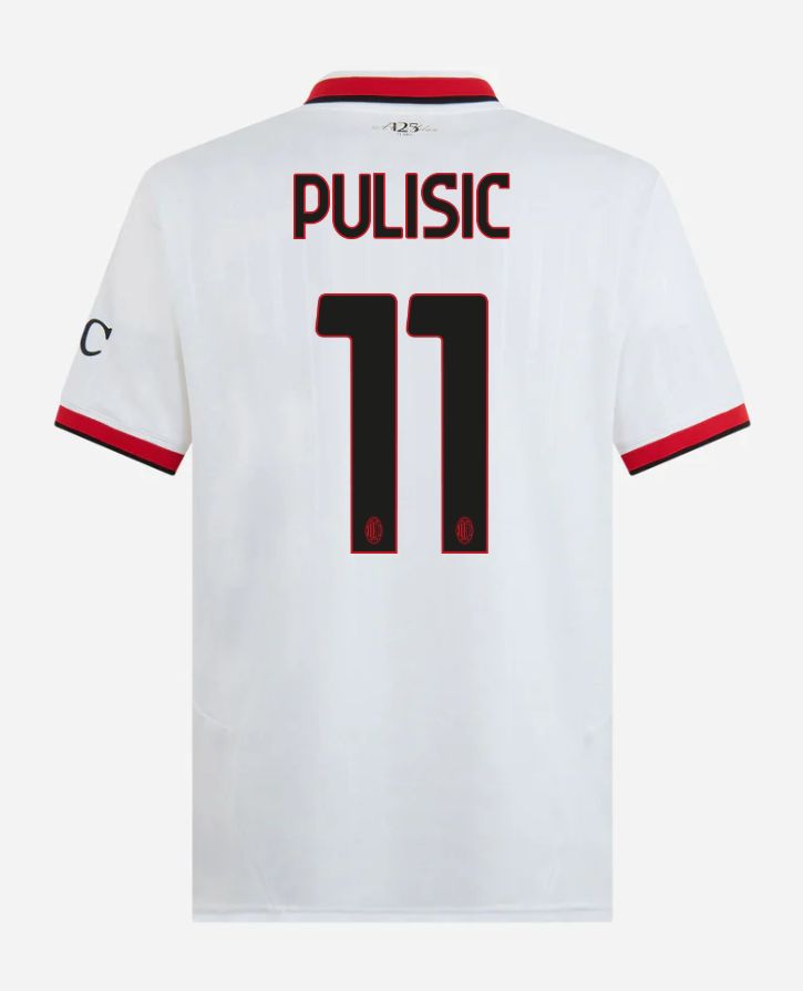24-25 AC Milan Away 11 Pulisic Serie A Jersey