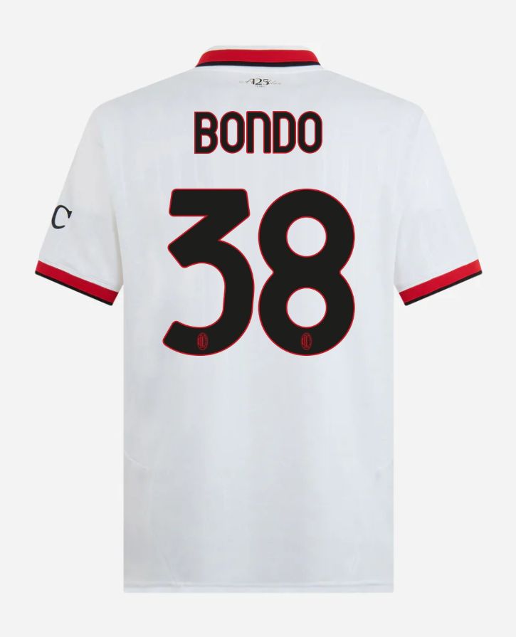 24-25 AC Milan Away 38 Bondo Serie A Jersey