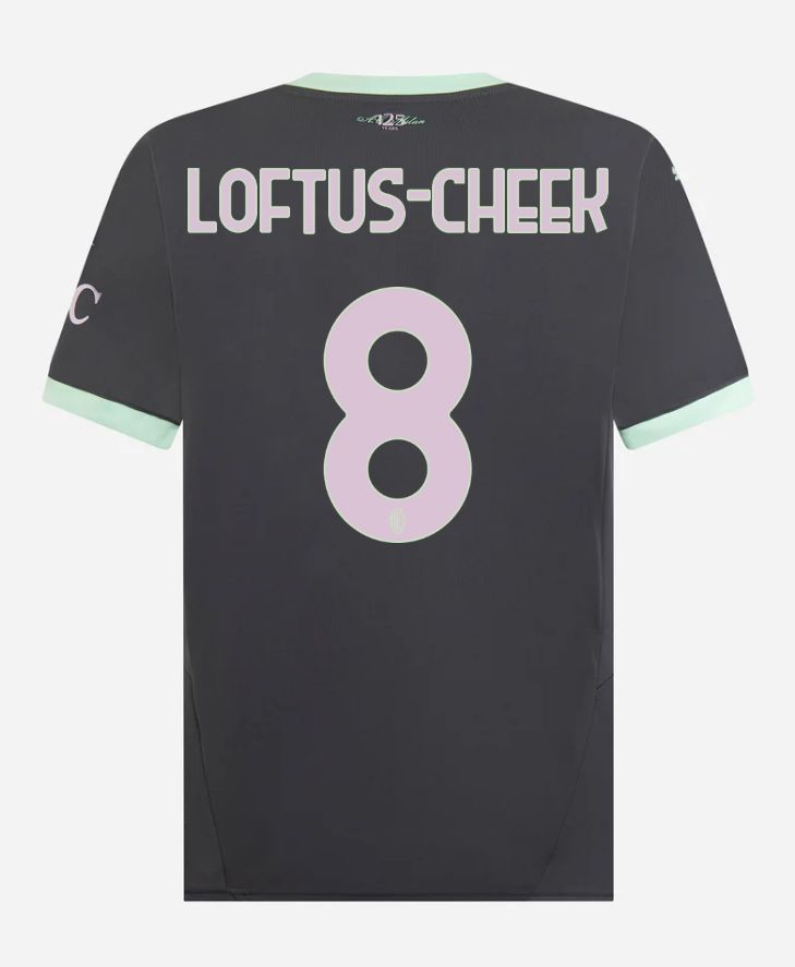 24-25 AC Milan Third 8 Loftus-Cheek Serie A Jersey