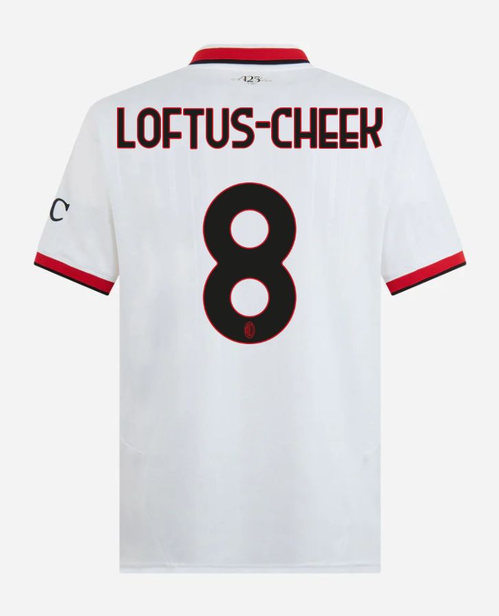 24-25 AC Milan Away 8 Loftus-Cheek Serie A Jersey