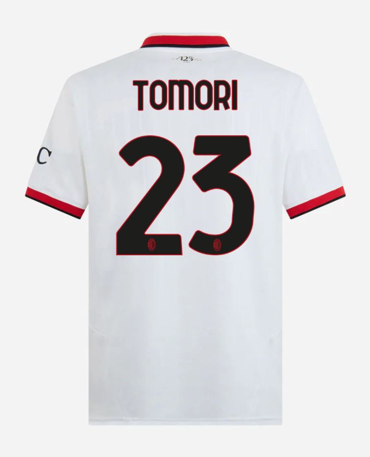 24-25 AC Milan Away 23 Tomori Serie A Jersey