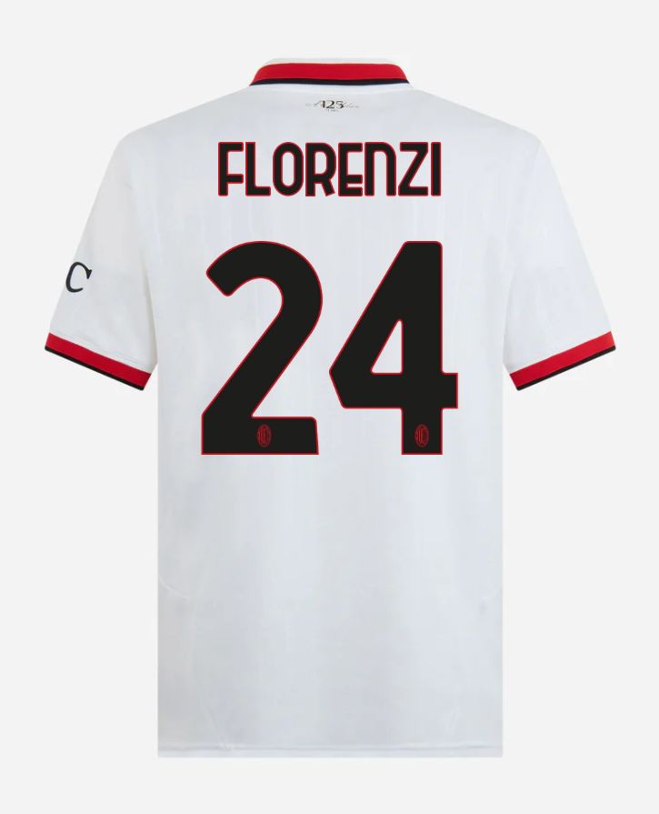 24-25 AC Milan Away 24 Florenzi Serie A Jersey