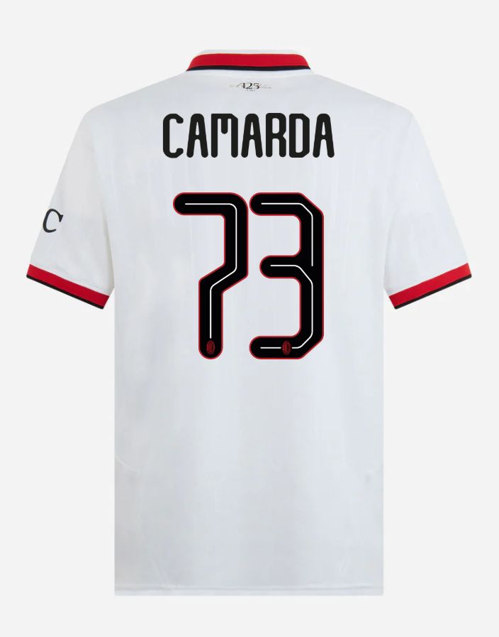24-25 AC Milan Away 73 Camarda Champions League Jersey