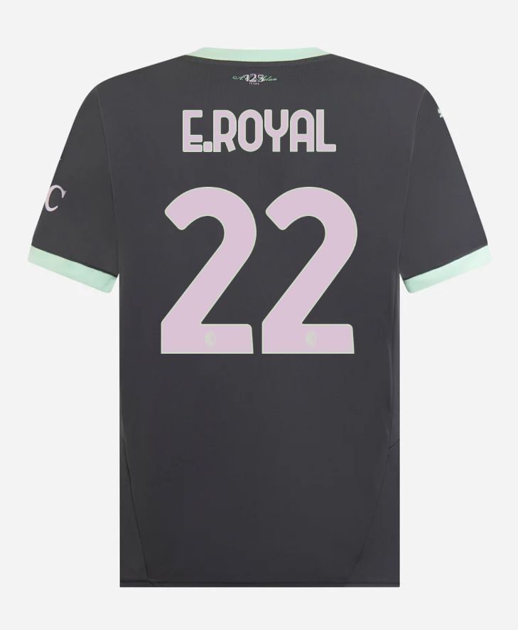 24-25 AC Milan Third 22 E.Royal Serie A Jersey