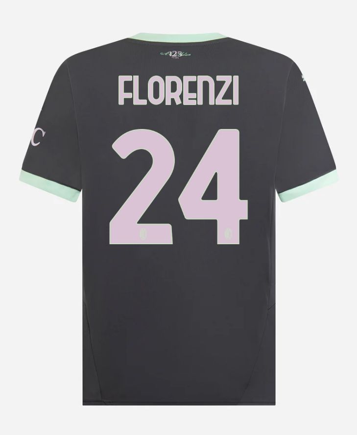 24-25 AC Milan Third 24 Florenzi Serie A Jersey