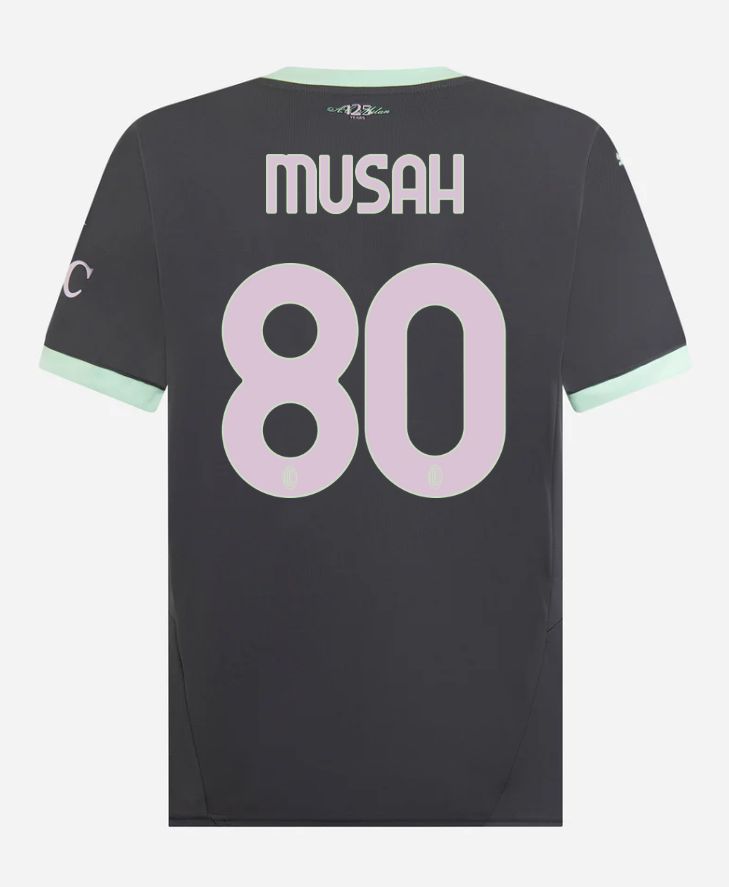 24-25 AC Milan Third 80 Musah Serie A Jersey
