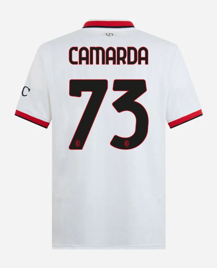24-25 AC Milan Away 73 Camarda Serie A Jersey