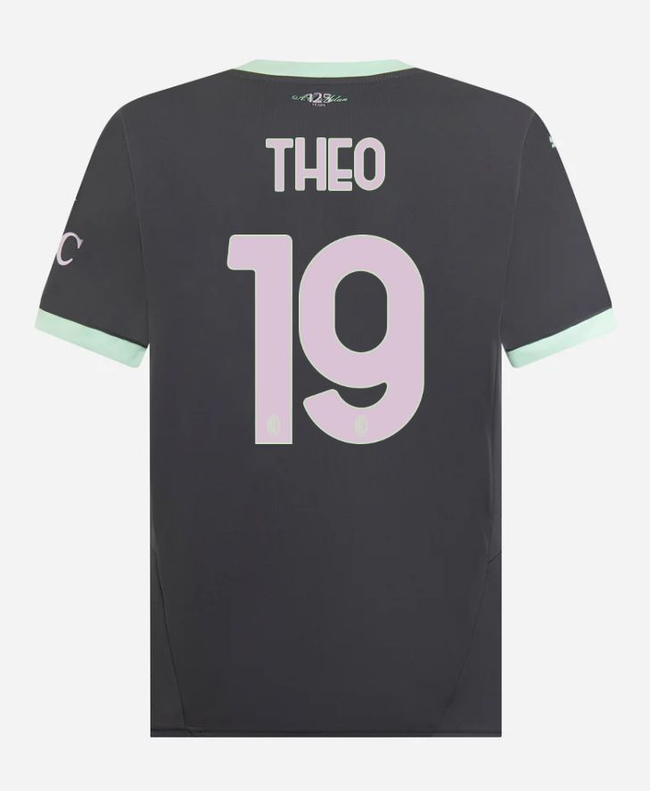 24-25 AC Milan Third 19 THEO Serie A Jersey
