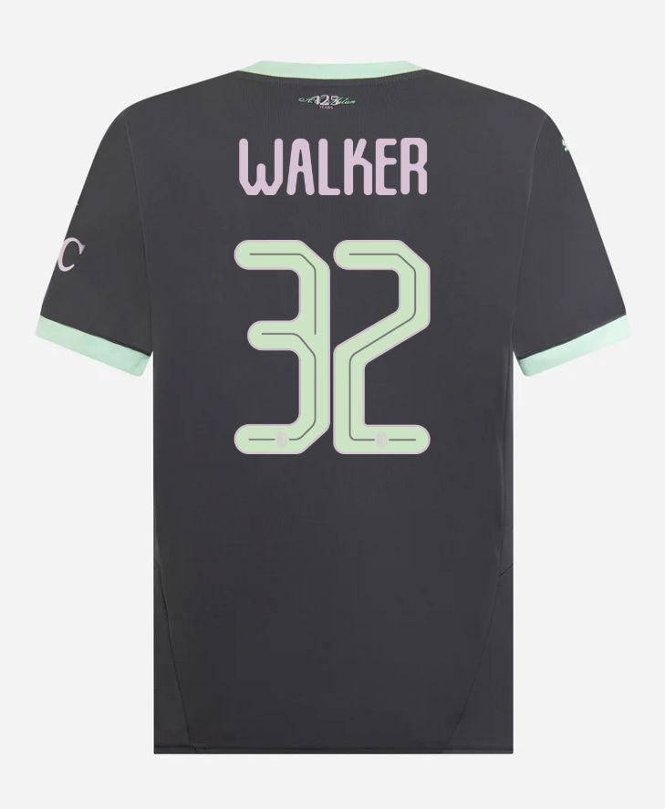 24-25 AC Milan Third 32 Walker Champions League Jersey