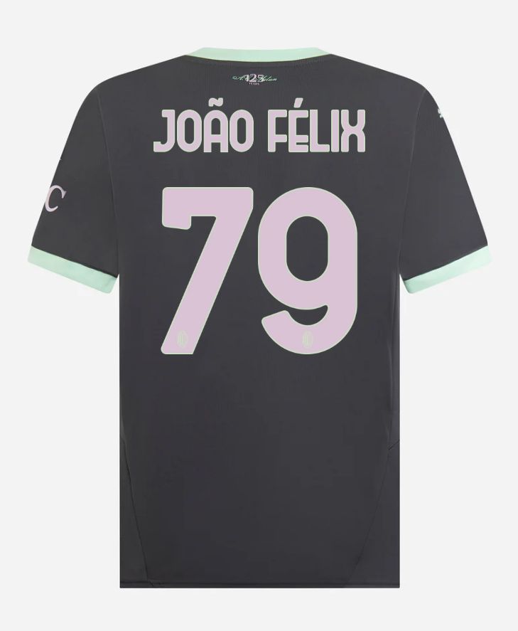 24-25 AC Milan Third 79 João Félix Serie A Jersey
