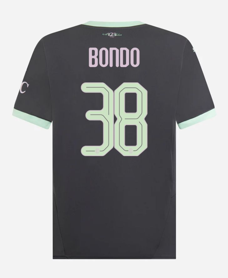 24-25 AC Milan Third 38 Bondo Champions League Jersey