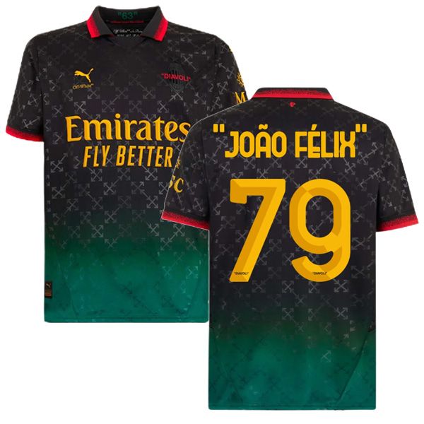 24-25 AC Milan JOÃO FÉLIX 79 Fourth Jersey