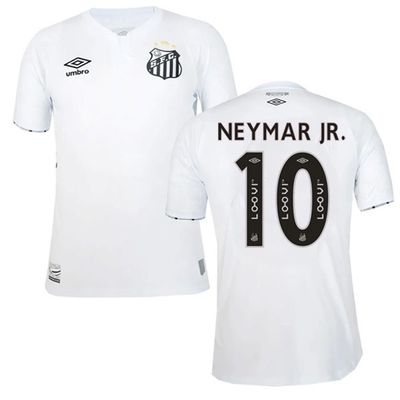 Santos FC Neymar Jr. #10 Home Jersey 2024/25 (latest font print)