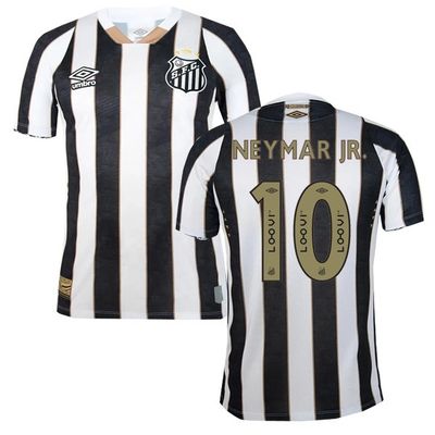 Santos FC Neymar Jr. #10 Away Jersey 2024/25 (latest font print)