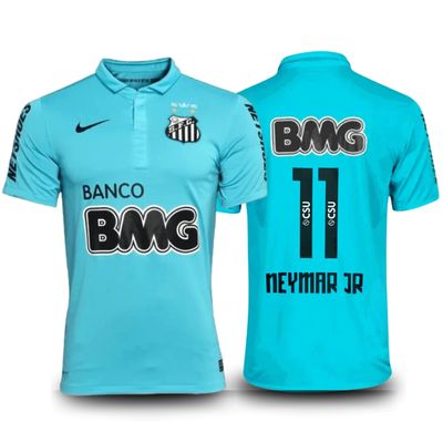 Santos FC Third Neymar JR Retro Jersey 2012-2013