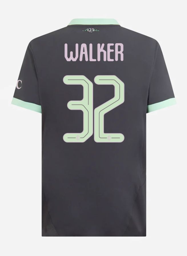 24-25 AC Milan Third Walker 32 Champions League Jersey (Player Version)