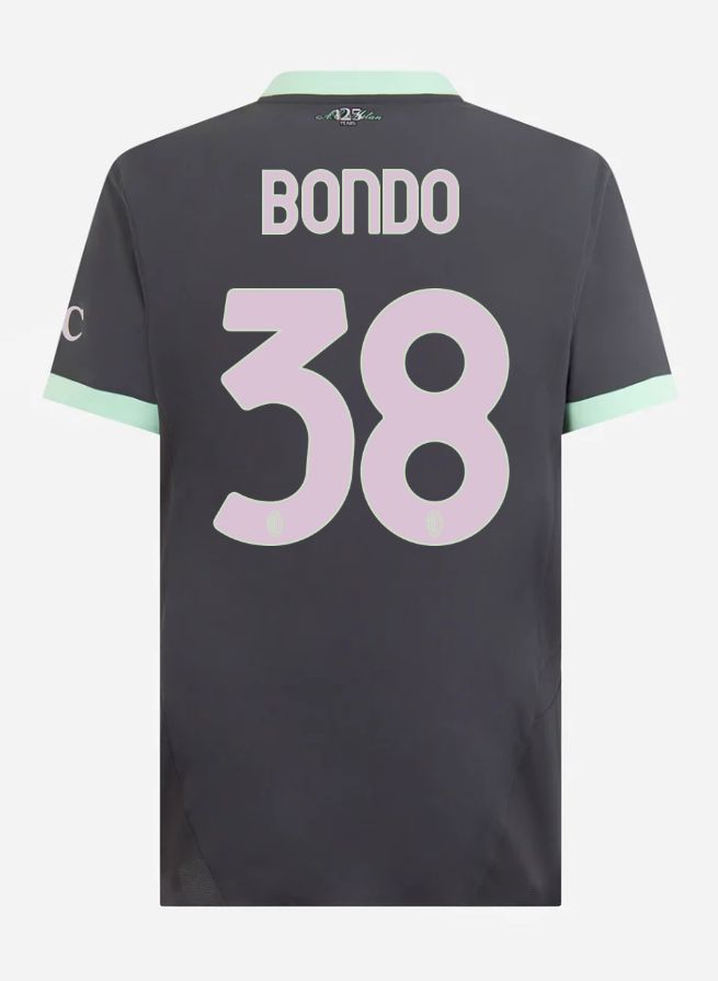 24-25 AC Milan Third Bondo 38 Serie A Jersey (Player Version)