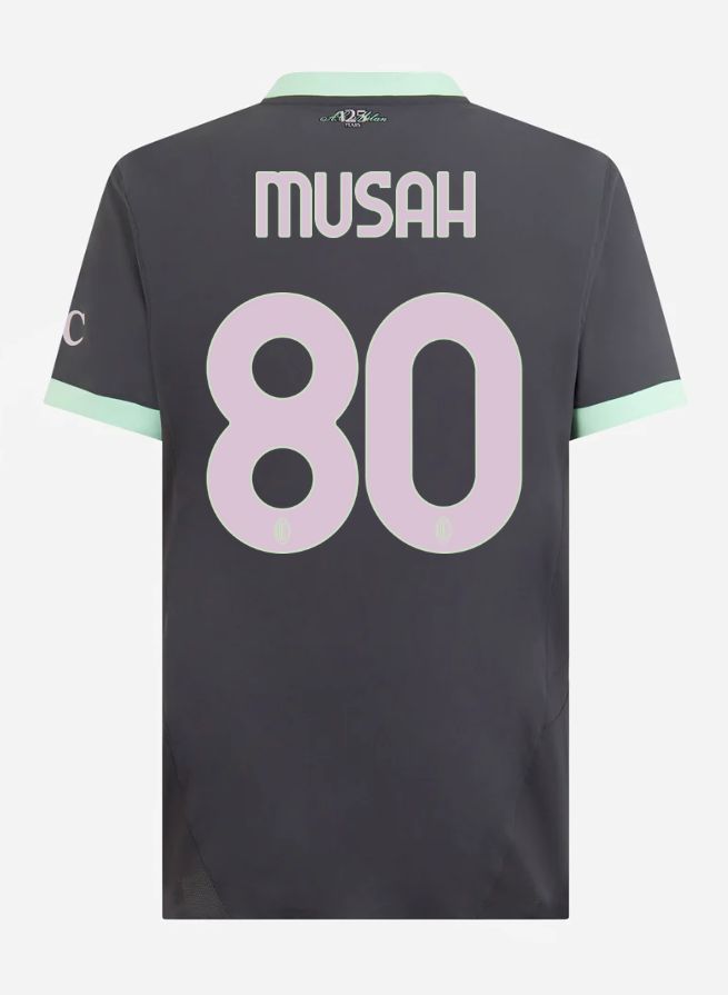 24-25 AC Milan Third Musah 80 Serie A Jersey (Player Version)