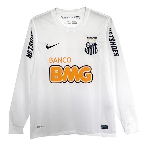 Santos FC Home Retro Long Sleeve Jersey