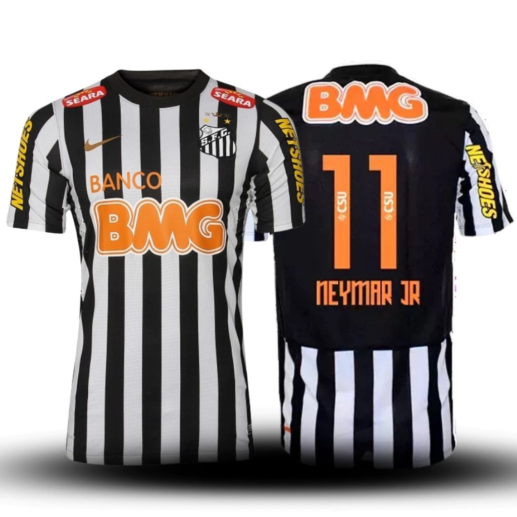 Santos FC Neymar Jr.  Away Retro Jersey 2012-2013