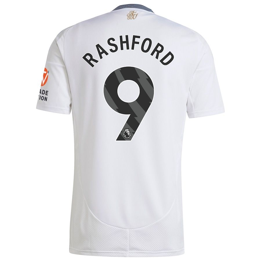 24-25 Aston Villa Marcus Rashford 9 Away Jersey