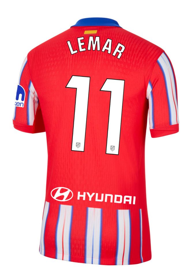 24-25 Atletico Madrid Home LEMAR 11 Laliga Jersey