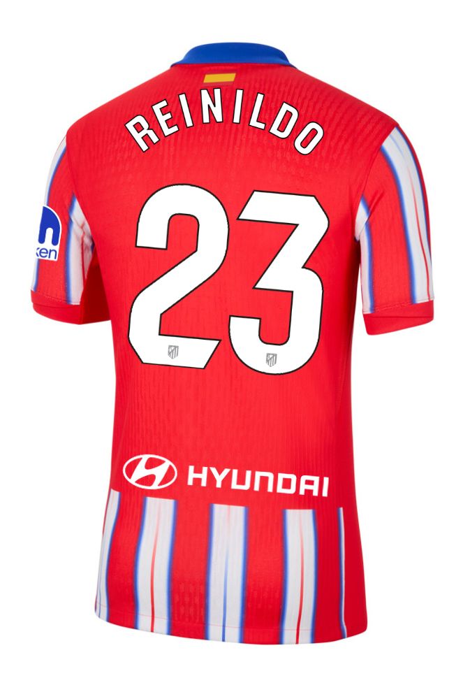 24-25 Atletico Madrid Home REINILDO 23 Laliga Jersey