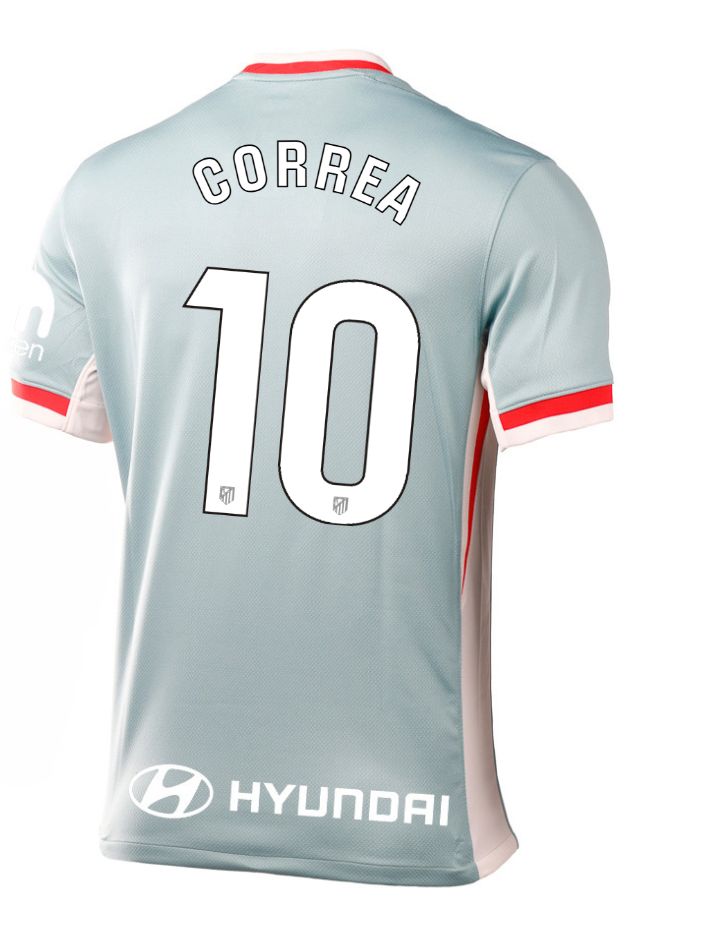 24-25 Atletico Madrid Away CORREA 10 Laliga Jersey