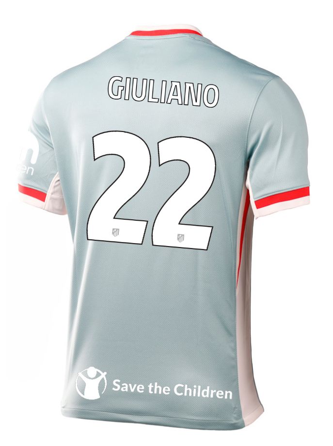 Atletico Madrid Away GIULIANO 22 Champions League Jersey 24-25