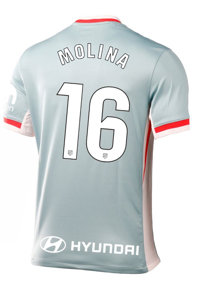 24-25 Atletico Madrid Away MOLINA 16 Laliga Jersey