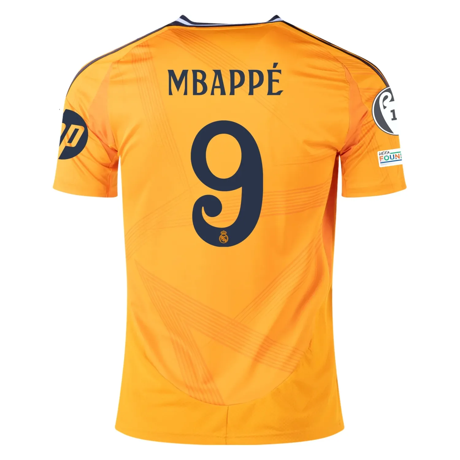 Real Madrid Arda Mbappe 9 Away Jersey 2024/2025 With Champions League + Club World Cup Patches