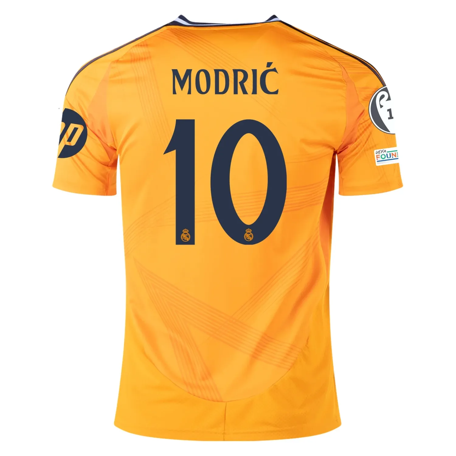 Real Madrid Arda Modric 10 Away Jersey 2024/2025 With Champions League + Club World Cup Patches