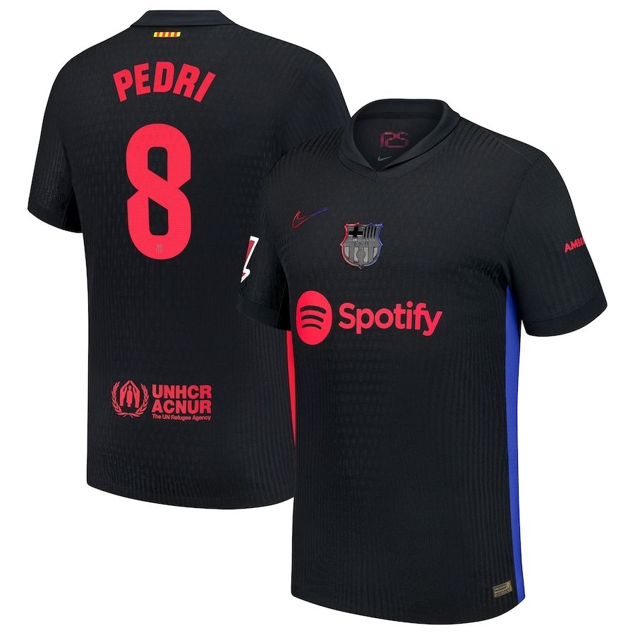 Barcelona Pedri #9 Away Jersey 2024/25  (Player Version）