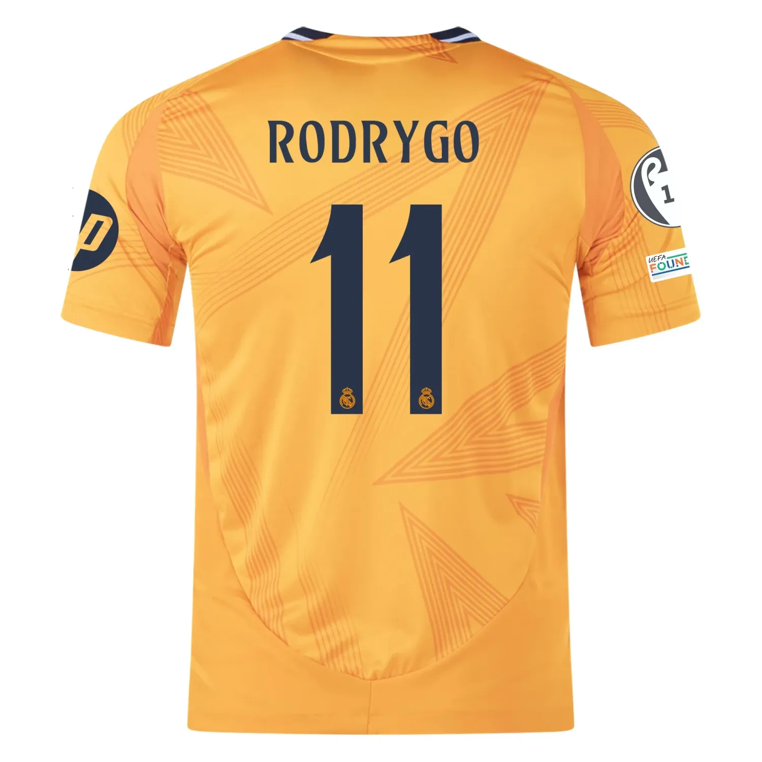 Real Madrid Rodrygo 11 Away Jersey 2024/2025 With Champions League + Club World Cup Patches (Player version)