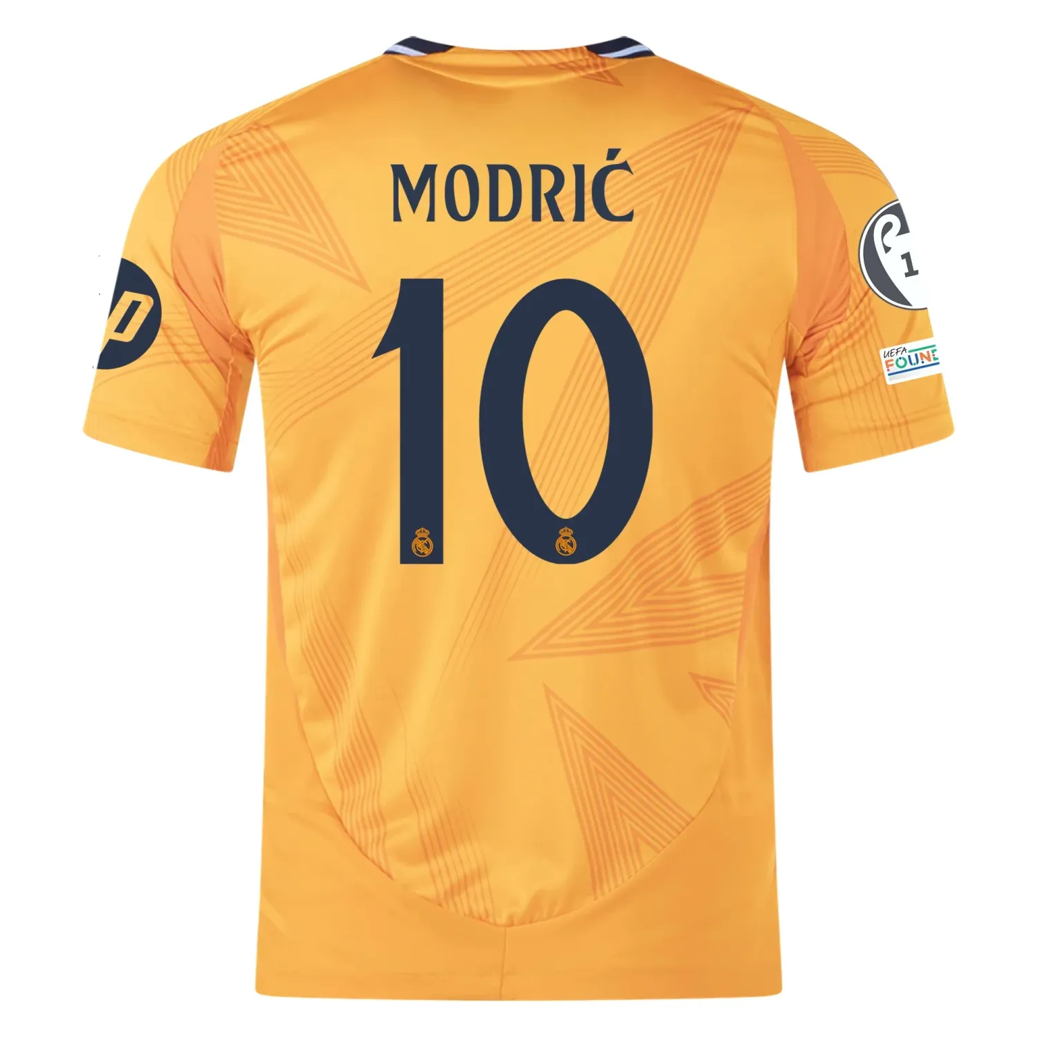 Real Madrid Modric 10 Away Jersey 2024/2025 With Champions League + Club World Cup Patches (Player version)