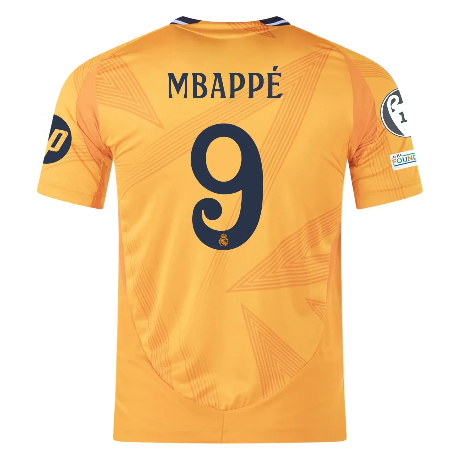 Real Madrid Mbappe 9 Away Jersey 2024/2025 With Champions League + Club World Cup Patches (Player version)
