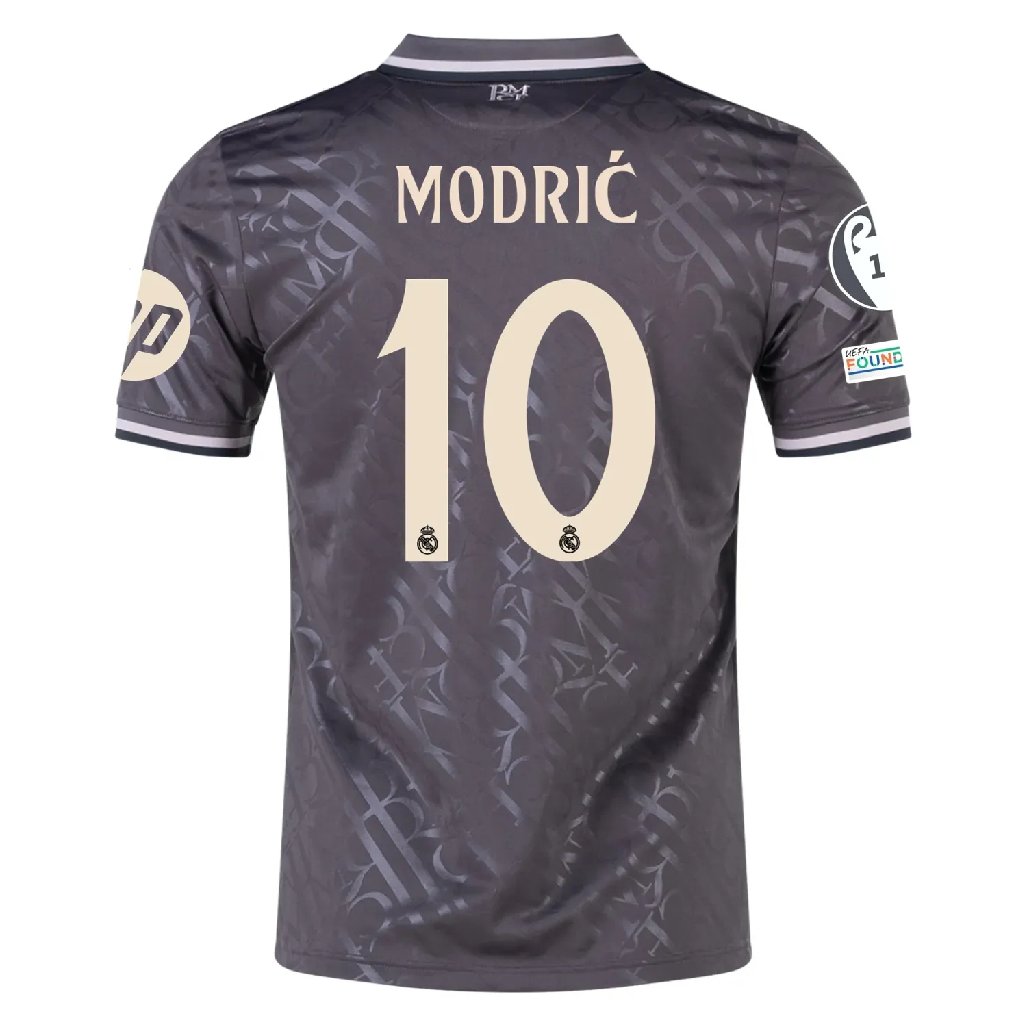 Real Madrid Modric 10 Third Jersey 2024/2025 With Champions League + Club World Cup Patches