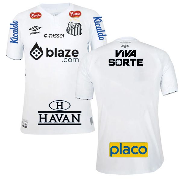 24-25 Santos FC Home Full Sponsor Jersey (Player Version)