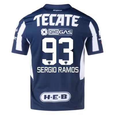Monterrey Sergio Ramos #93 Away Jersey 2024/25 Jersey
