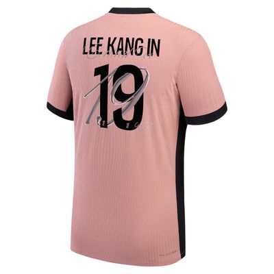 PSG Third Jersey With Central Cee Print Lee Kang In #19 (Player Version)