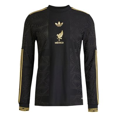 2025 Mexico Third Gold Cup Long Sleeve Jersey (Player Version)