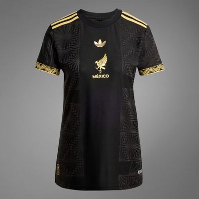 Mexico Women&#39;s Special Edition Black Gold Cup Third Jersey 2025 (Player Version)
