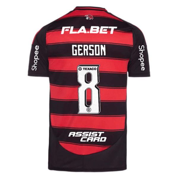 25-26 Flamengo Home GERSON 8 Full Sponsor (Player Version)