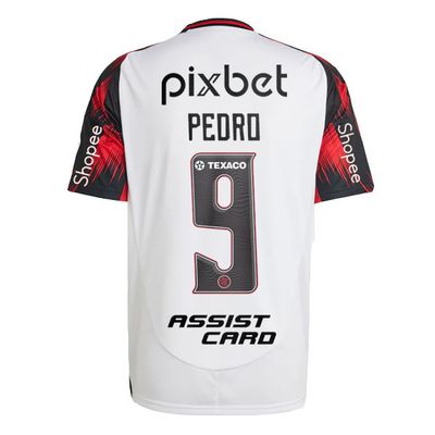 25-26 Flamengo Away PEDRO 9 Full Sponsor Jersey