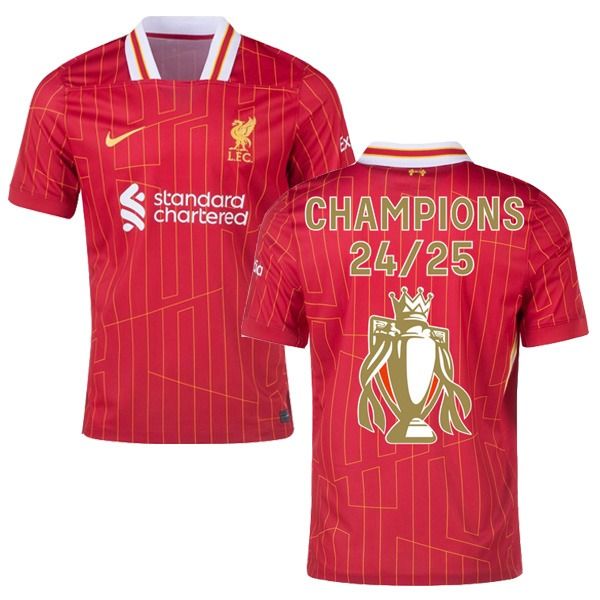 24-25 Liverpool Home Jersey Champions 24/25 (Player Version)
