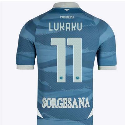 24-25 Napoli Fourth LUKAKU 11 Jersey