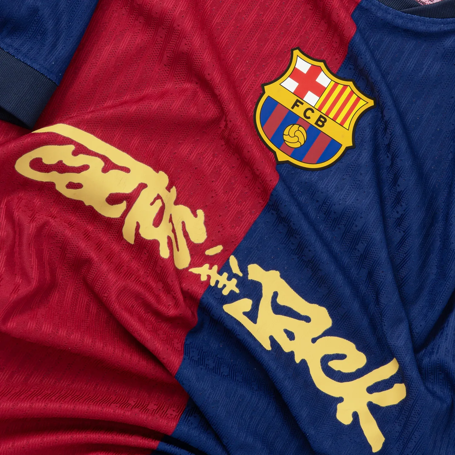 Barcelona X Travis Scott Lamine Yamal #19 Jersey (Player