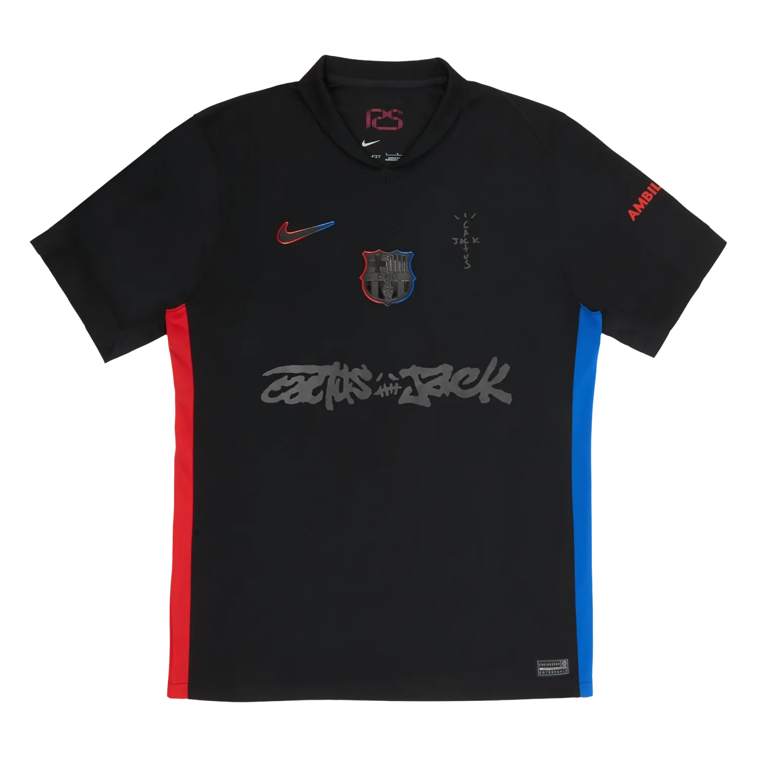 Barcelona Travis Scott X Cactus Jack Away Jersey 2024/2025